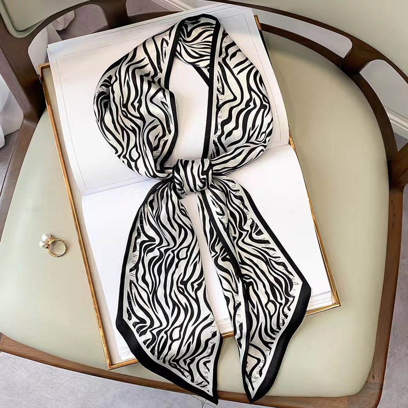 Luxury Bags Online - Luxury Zebra Print Silk Square Scarf