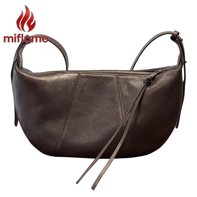 Genuine Leather Hobo Bag for W - огляд і ціна Quiet Luxury Bags Crossbody