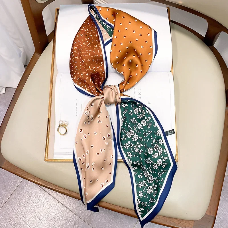 Design Print Skinny Scarf Plai - огляд і ціна Luxury Bags Online
