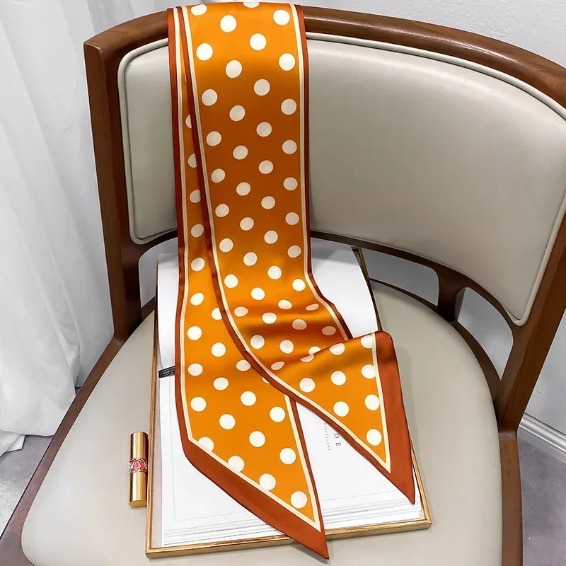 Design Print Skinny Scarf Plai - огляд і ціна Luxury Bags Online