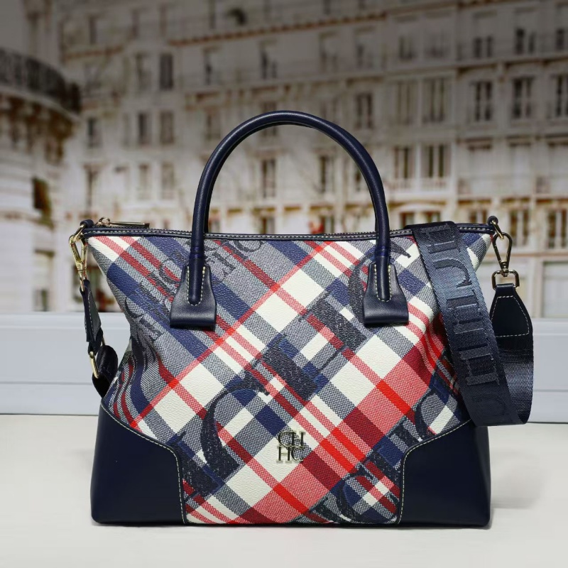 CH Luxury Plaid Women's Tote B - огляд і ціна Luxury Bags Gold