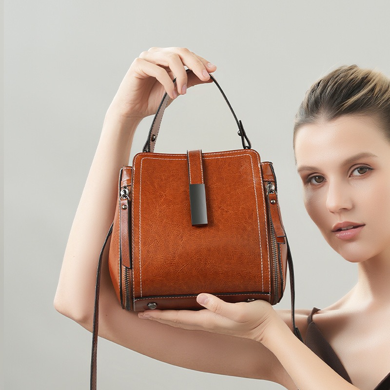 Genuine Leather Crossbody Bag  - огляд і ціна Quiet Luxury Bags Crossbody