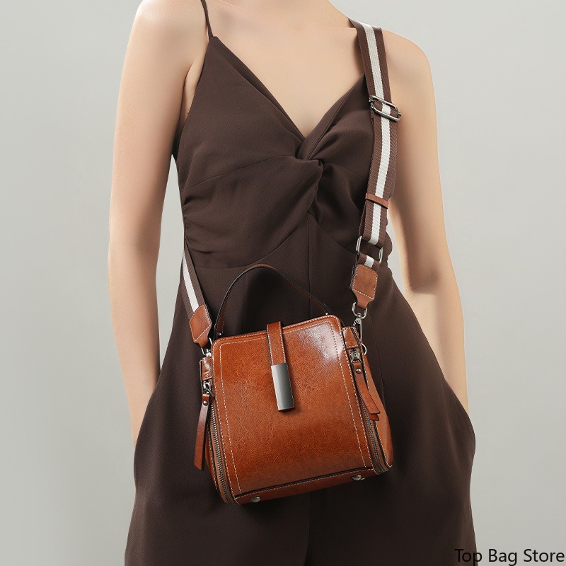Genuine Leather Crossbody Bag  - огляд і ціна Quiet Luxury Bags Crossbody