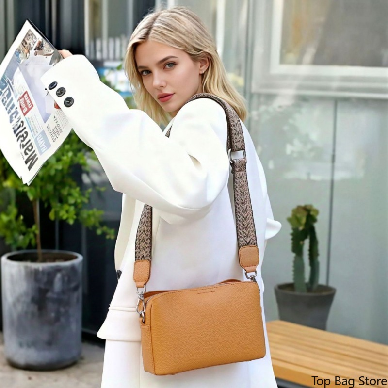Genuine Leather Square Crossbo - огляд і ціна Quiet Luxury Bags Crossbody