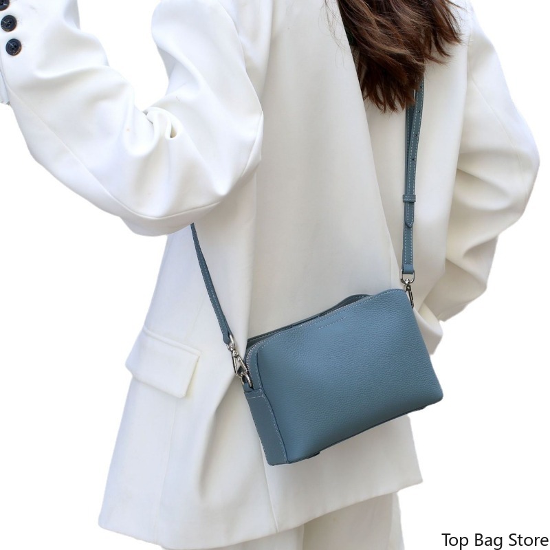 Genuine Leather Square Crossbo - огляд і ціна Quiet Luxury Bags Crossbody