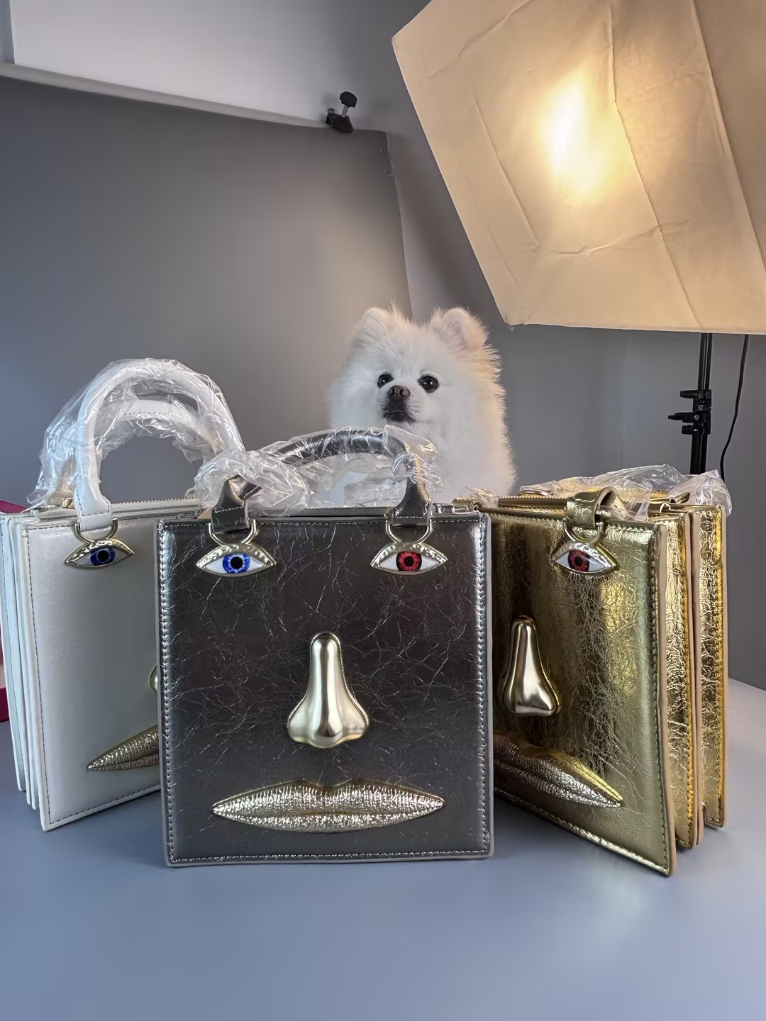 Face Bag Women High Quality Bl - огляд і ціна Luxury Bags Gold