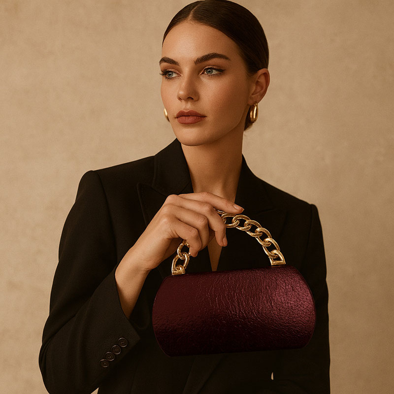 Luxury Gold Metal Buckle Box C - огляд і ціна Luxury Bags Gold