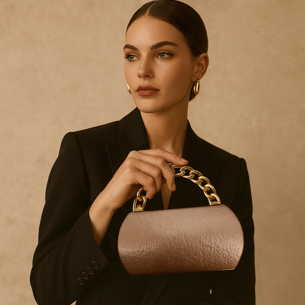 Luxury Gold Metal Buckle Box C - огляд і ціна Luxury Bags Gold