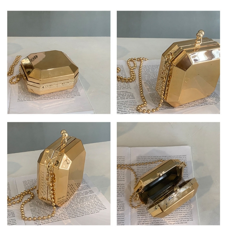 Mini Luxury Gold Party Evening - огляд і ціна Luxury Bags Gold