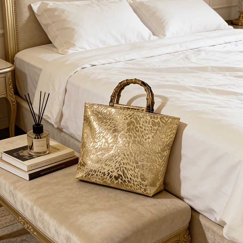 Light luxury metallic gold jac - огляд і ціна Luxury Bags Gold