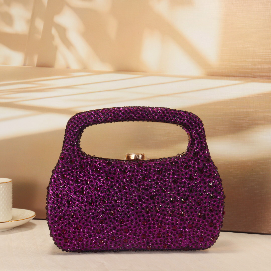 Gold glitter luxury hot diamon - огляд і ціна Luxury Bags Gold