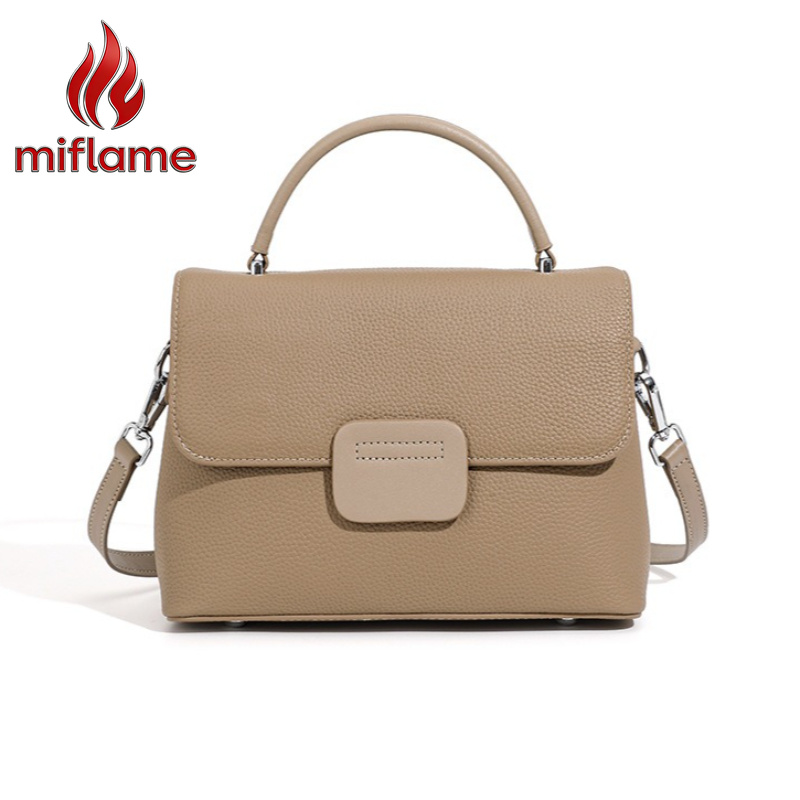 Genuine Leather Shoulder Bag f - огляд і ціна Quiet Luxury Bags Crossbody