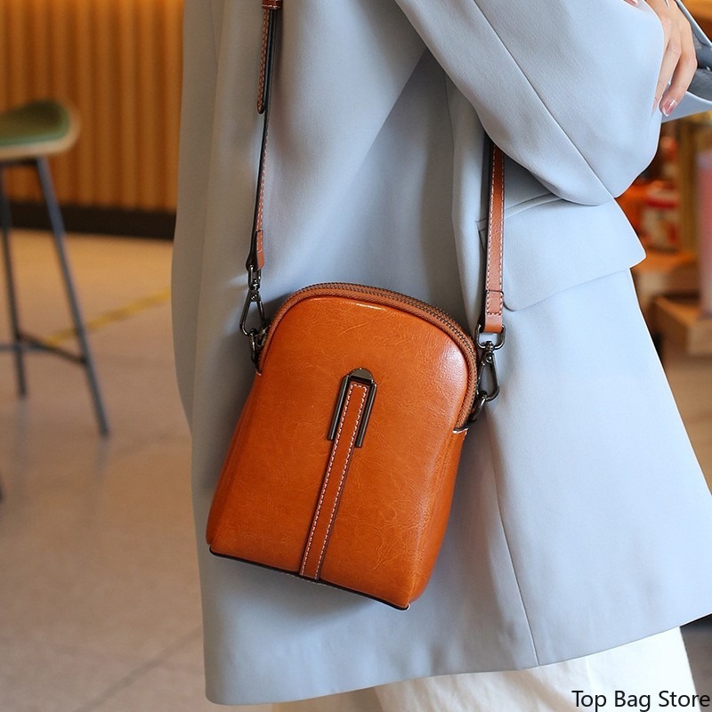 Genuine Leather Shoulder Shell - огляд і ціна Quiet Luxury Bags Crossbody
