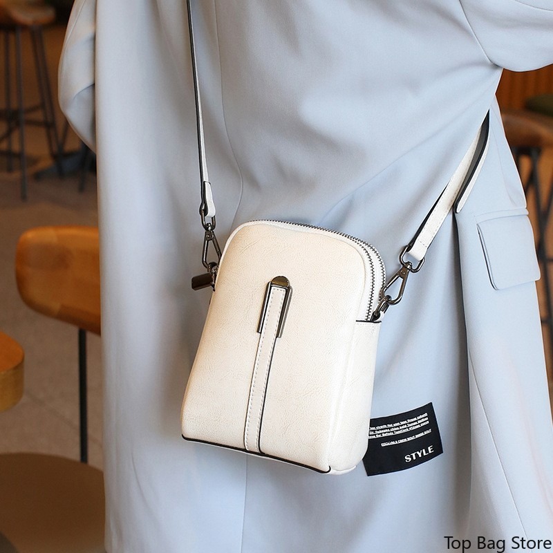 Genuine Leather Shoulder Shell - огляд і ціна Quiet Luxury Bags Crossbody