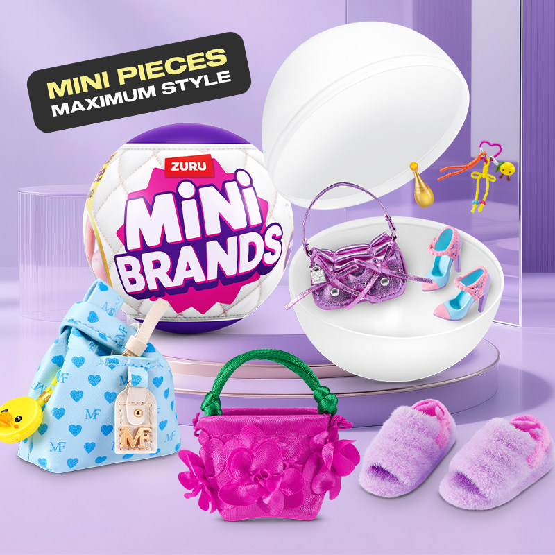 Zuru Mini Brands Fashion Serie - огляд і ціна Luxury Bags Edit